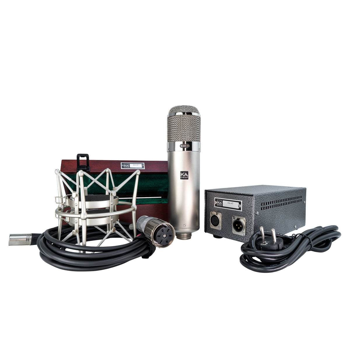 Kiwara Audio KA-47 Large Diaphragm Tube Condenser Microphone - MusicMarket