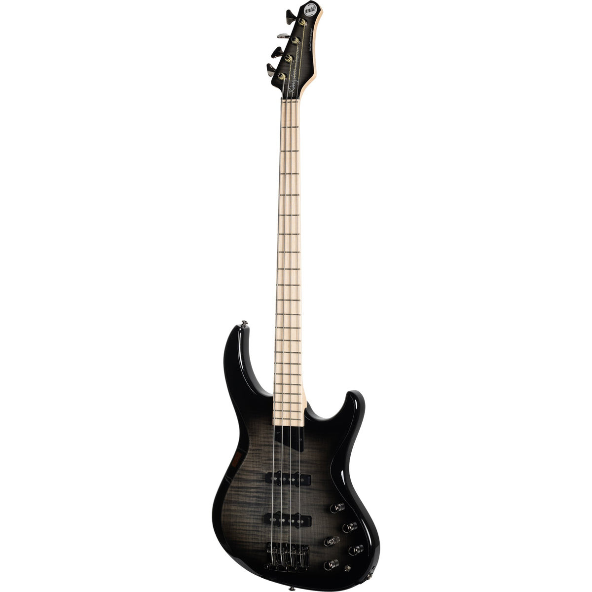 MTD Kingston Saratoga Deluxe 4-String Bass Guitar - Trans Black Burst - View 4 | MusicMarket