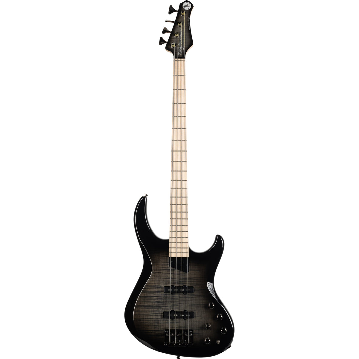MTD Kingston Saratoga Deluxe 4-String Bass Guitar - Trans Black Burst - View 2 | MusicMarket