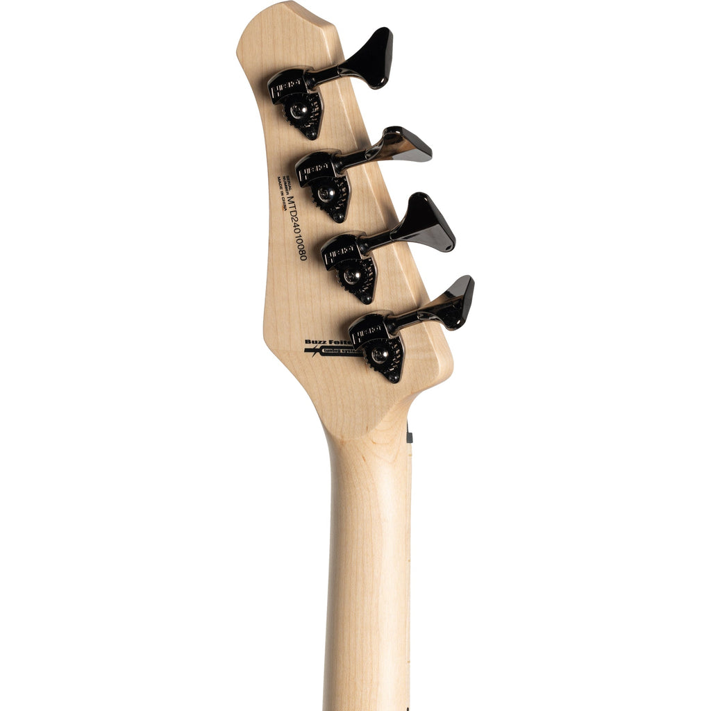 MTD Kingston Saratoga Deluxe 4-String Bass Guitar - Trans Black Burst - View 6 | MusicMarket