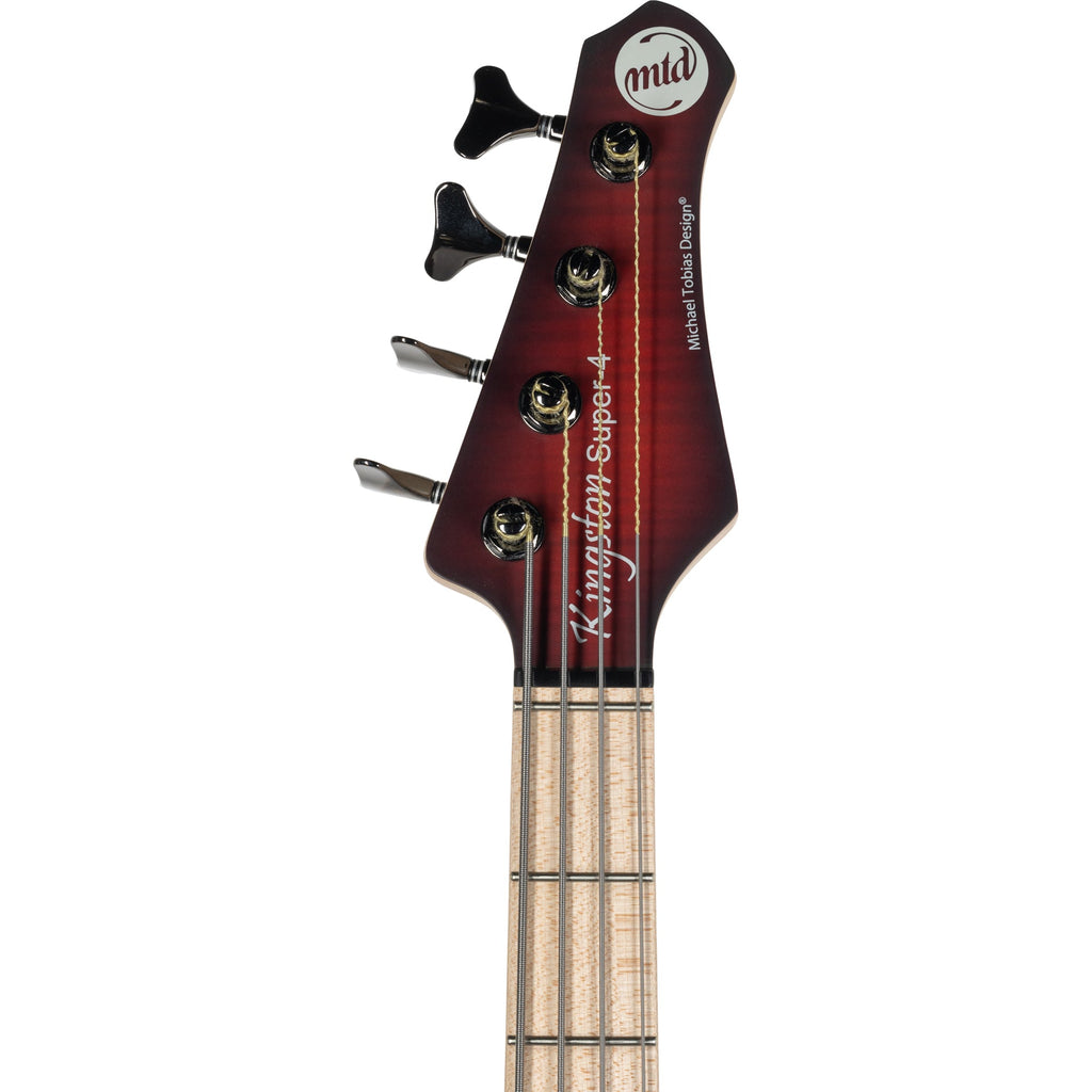 MTD Kingston Super 4 String Electric Bass - Dr. Brown’s Burst - View 4 | MusicMarket