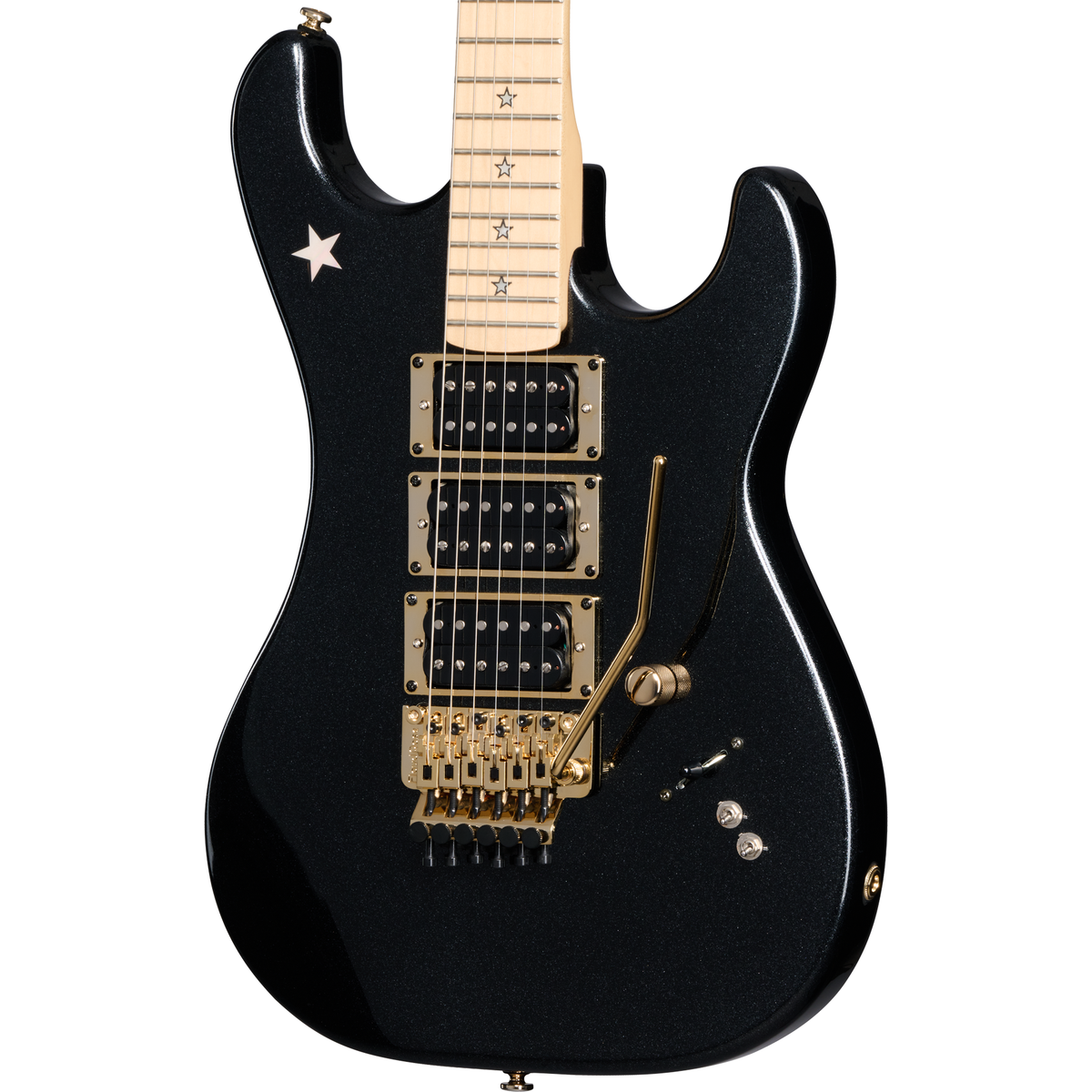 Kramer Jersey Star Electric Guitar - Black Pearl - MusicMarket