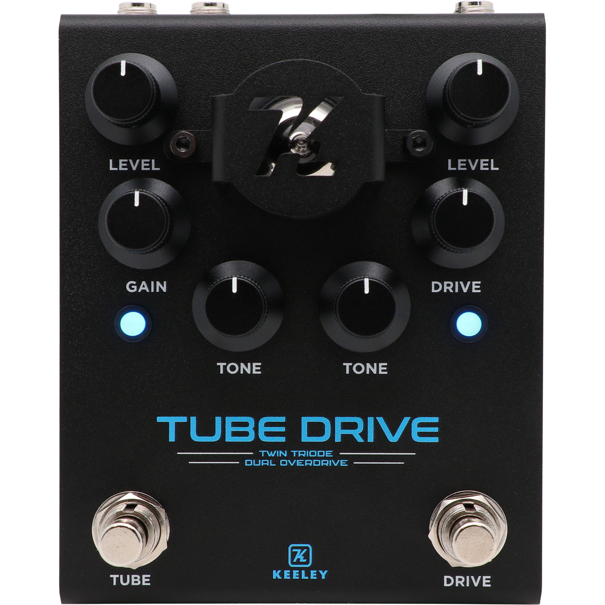 Keeley K Tube Drive Genuine Preamp Tube Dual Overdrive Pedal - MusicMarket