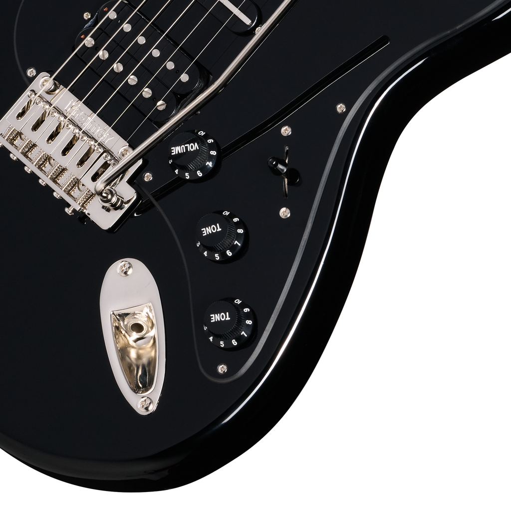 Kramer Pacer Deluxe GT Electric Guitar - Intruder Black - View 7 | MusicMarket
