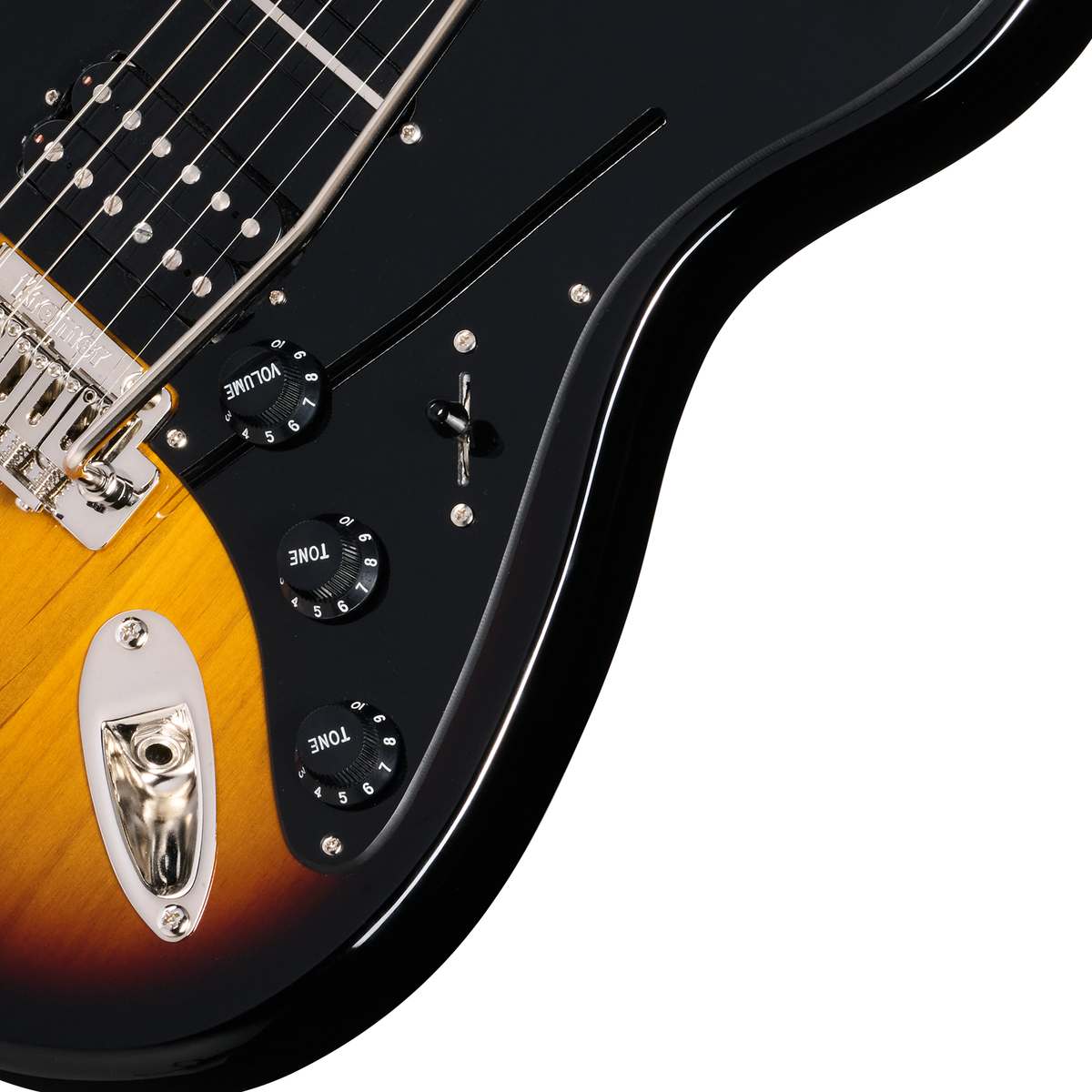 Kramer Pacer Deluxe GT Electric Guitar - Triburst - View 7 | MusicMarket