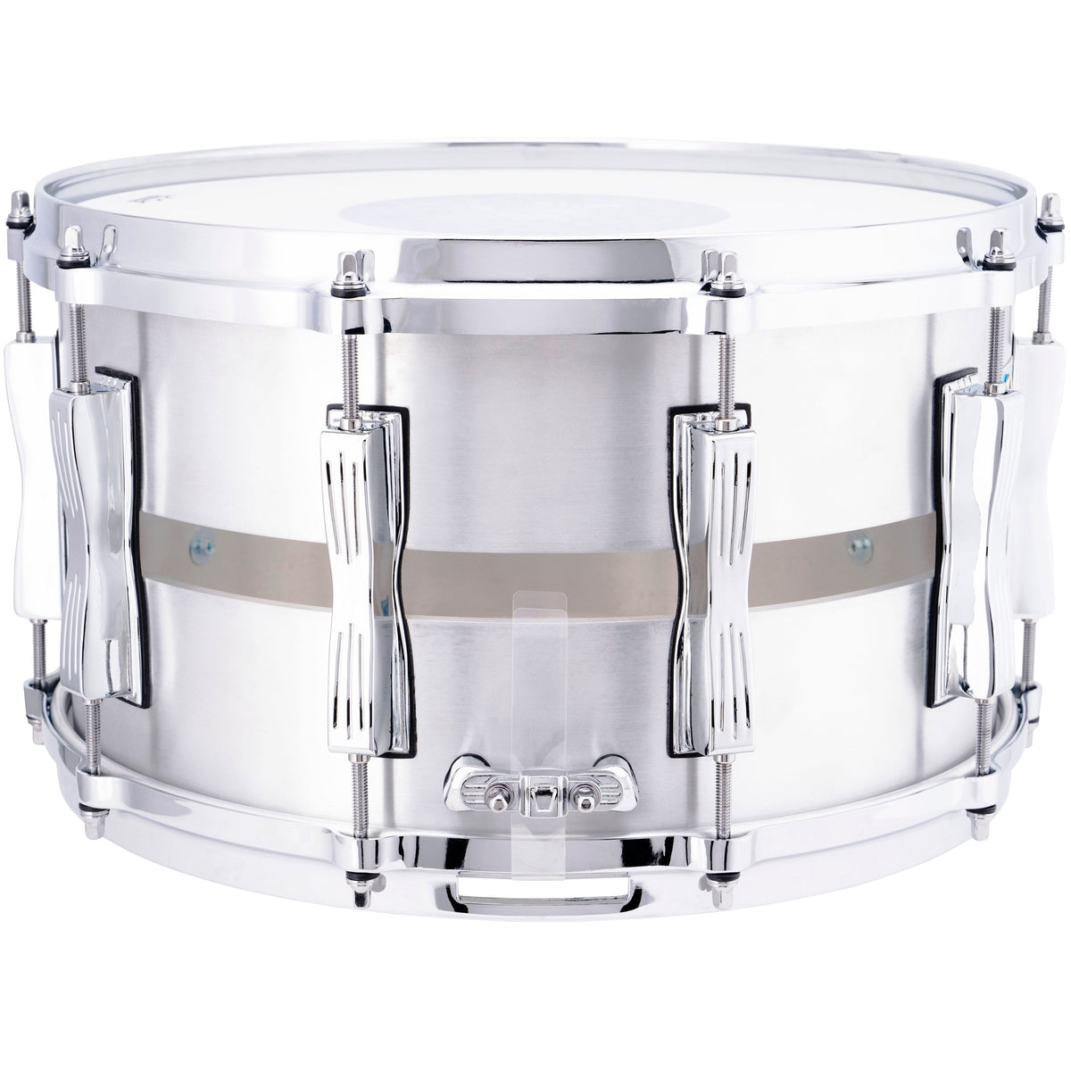 Ludwig Limited Edition 8x14 Cast Aluminum Slotted Snare Drum - View 2 | MusicMarket