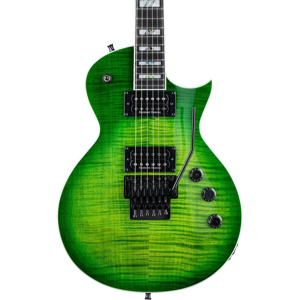 ESP LTD AS-1FR Alex Skolnick Signature Electric Guitar - Lime Burst - MusicMarket