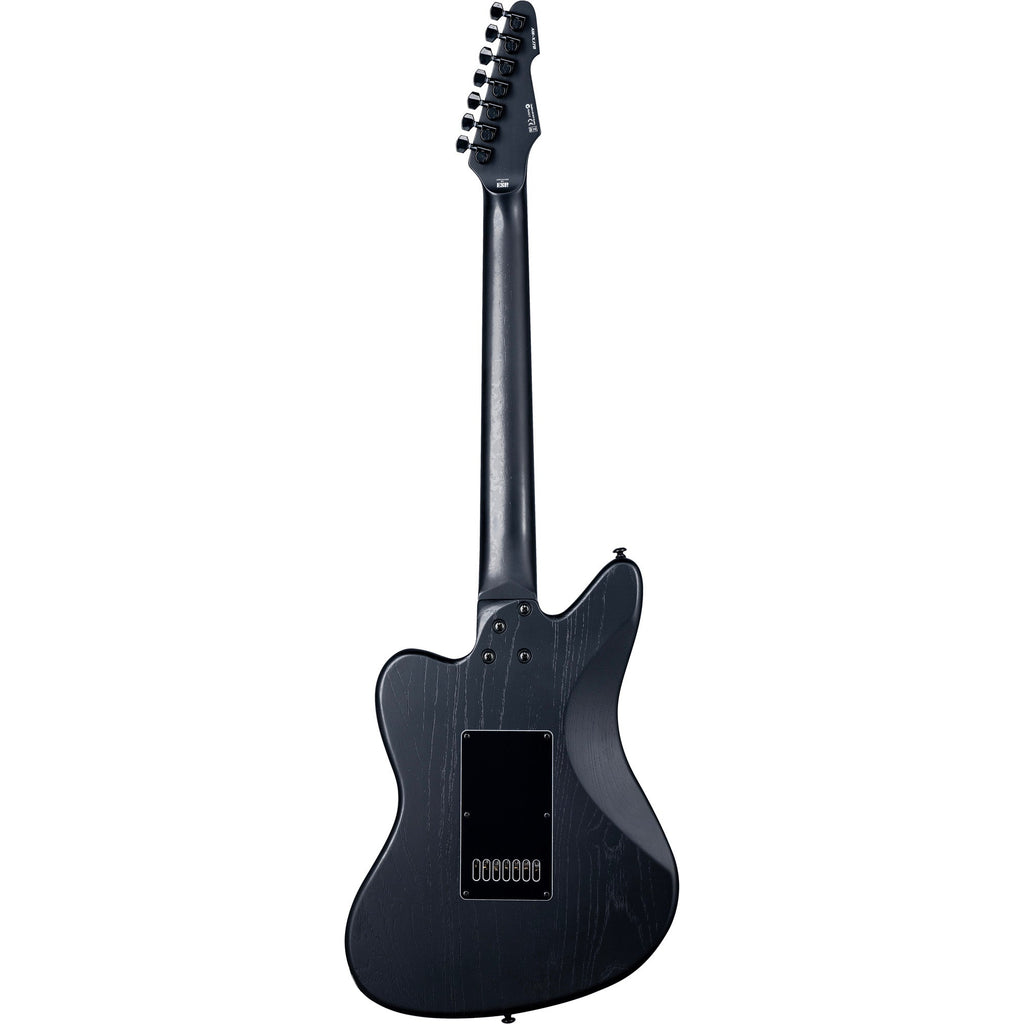 ESP LTD AW-XJ7 Baritone Evertune 7-String Electric Guitar - Black Open Grain - View 3 | MusicMarket