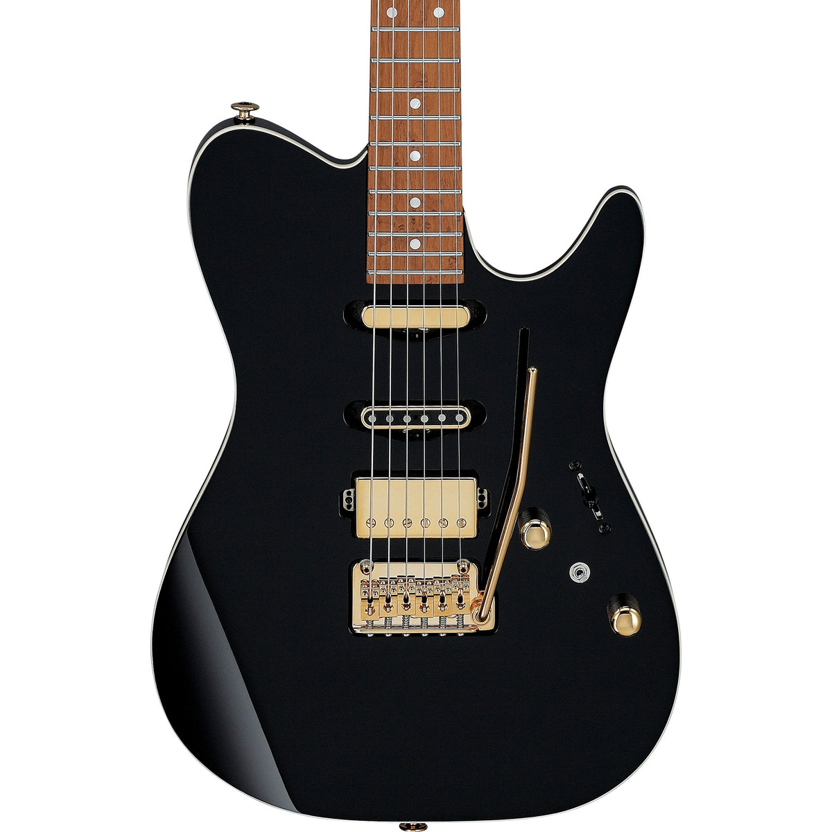 Ibanez LB1 Lari Basilio Signature 6-String Electric Guitar - Black - MusicMarket