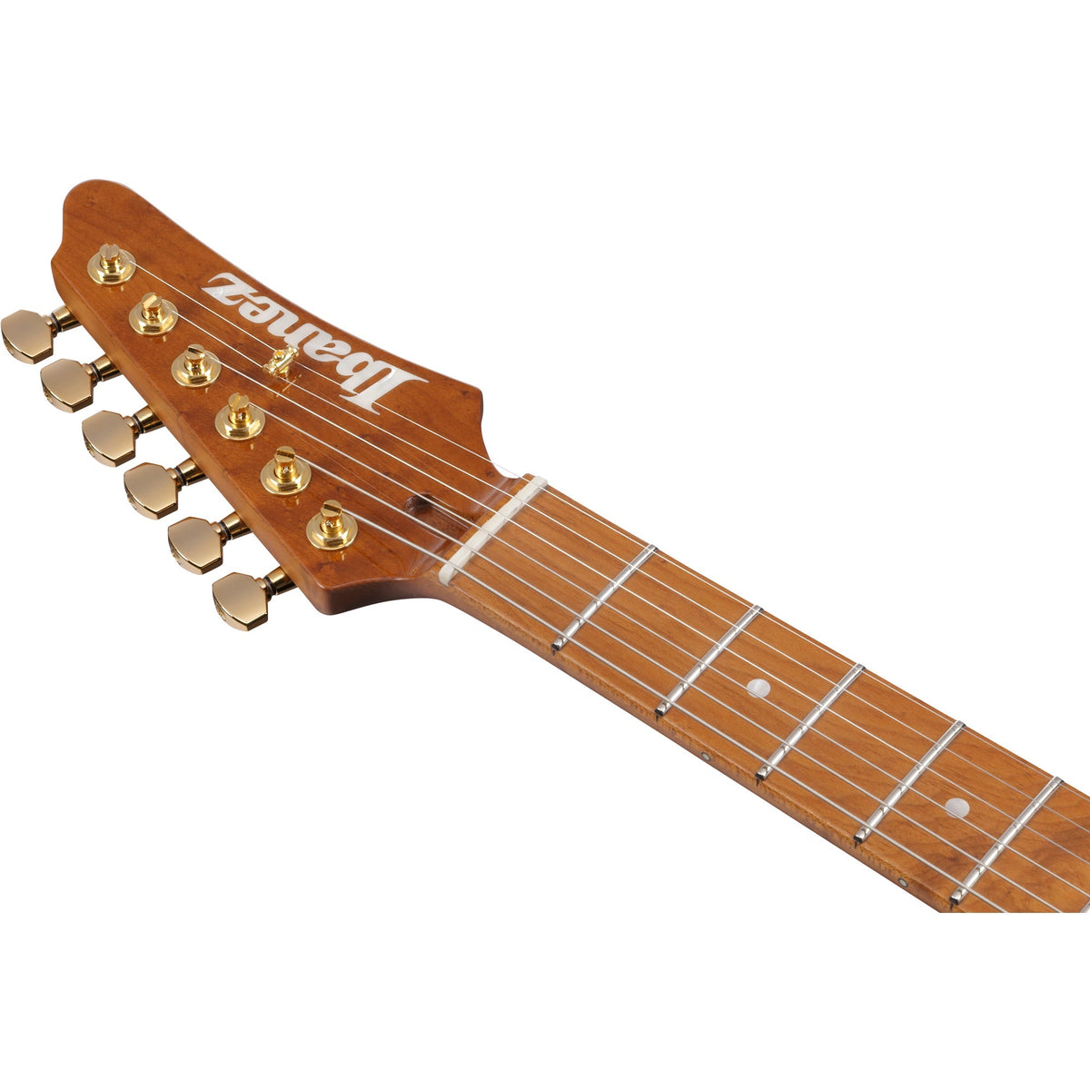 Ibanez LB1 Lari Basilio Signature 6-String Electric Guitar - Black - View 5 | MusicMarket