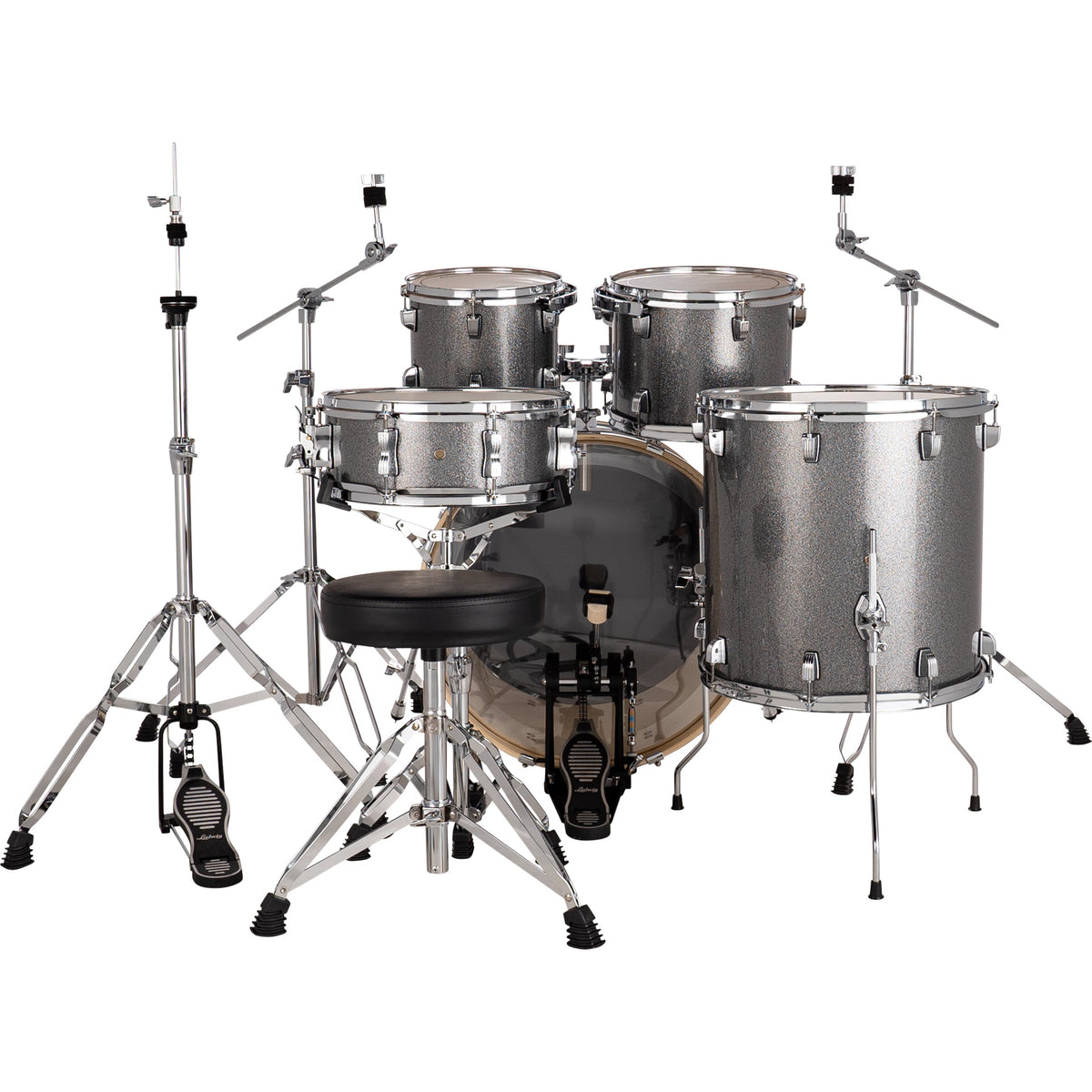 Ludwig Evolution 5-Piece Drum Kit - Platinum - View 3 | MusicMarket