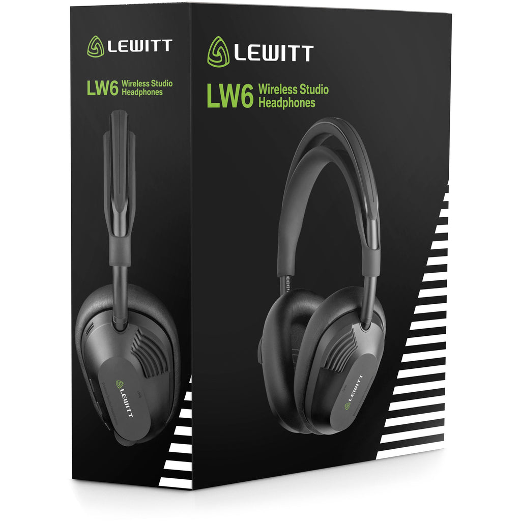 Lewitt LW6 Wireless Studio Headphones - View 9 | MusicMarket