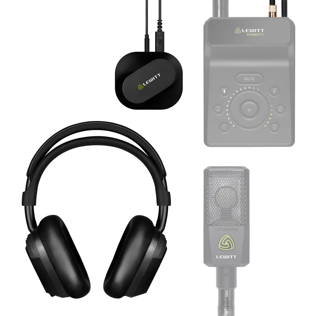 Lewitt LW6 Wireless Studio Headphones - View 11 | MusicMarket