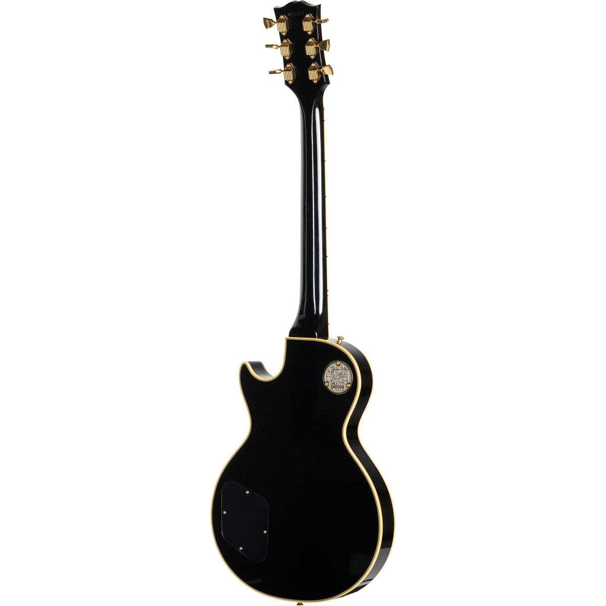 Gibson 1968 Les Paul Custom Reissue Electric Guitar - Ebony - View 7 | MusicMarket