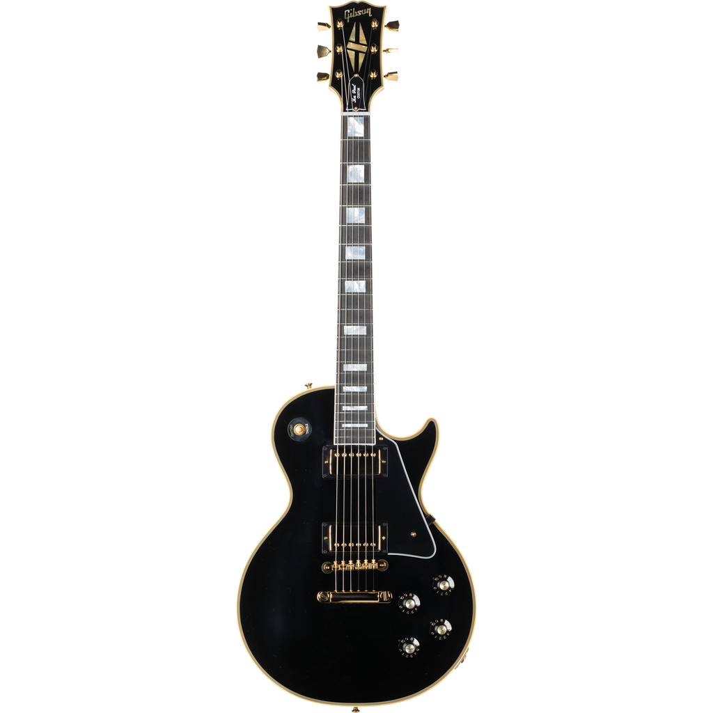 Gibson 1968 Les Paul Custom Reissue Electric Guitar - Ebony - View 8 | MusicMarket