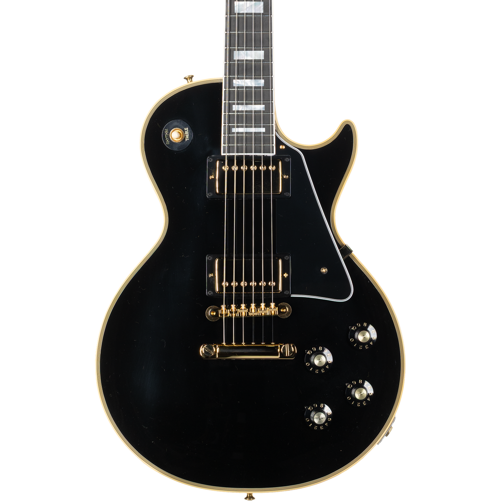 Gibson 1968 Les Paul Custom Reissue Electric Guitar - Ebony - View 9 | MusicMarket