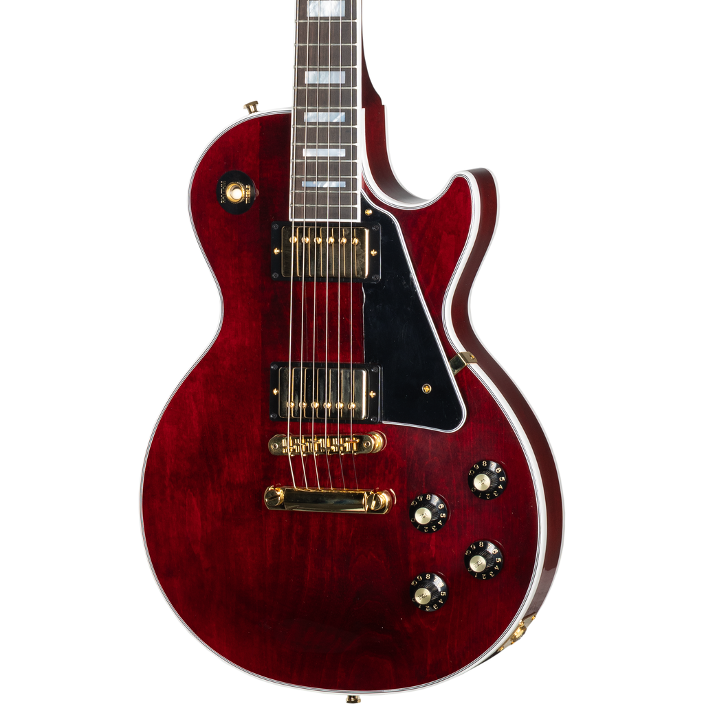 Gibson Les Paul Custom 70s Electric Guitar - Wine Red - View 13 | MusicMarket