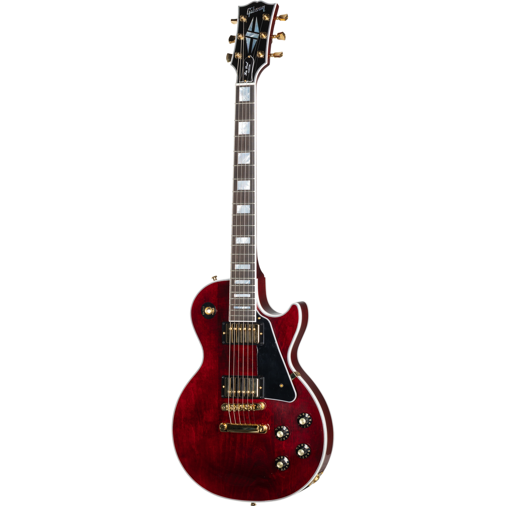 Gibson Les Paul Custom 70s Electric Guitar - Wine Red - View 10 | MusicMarket