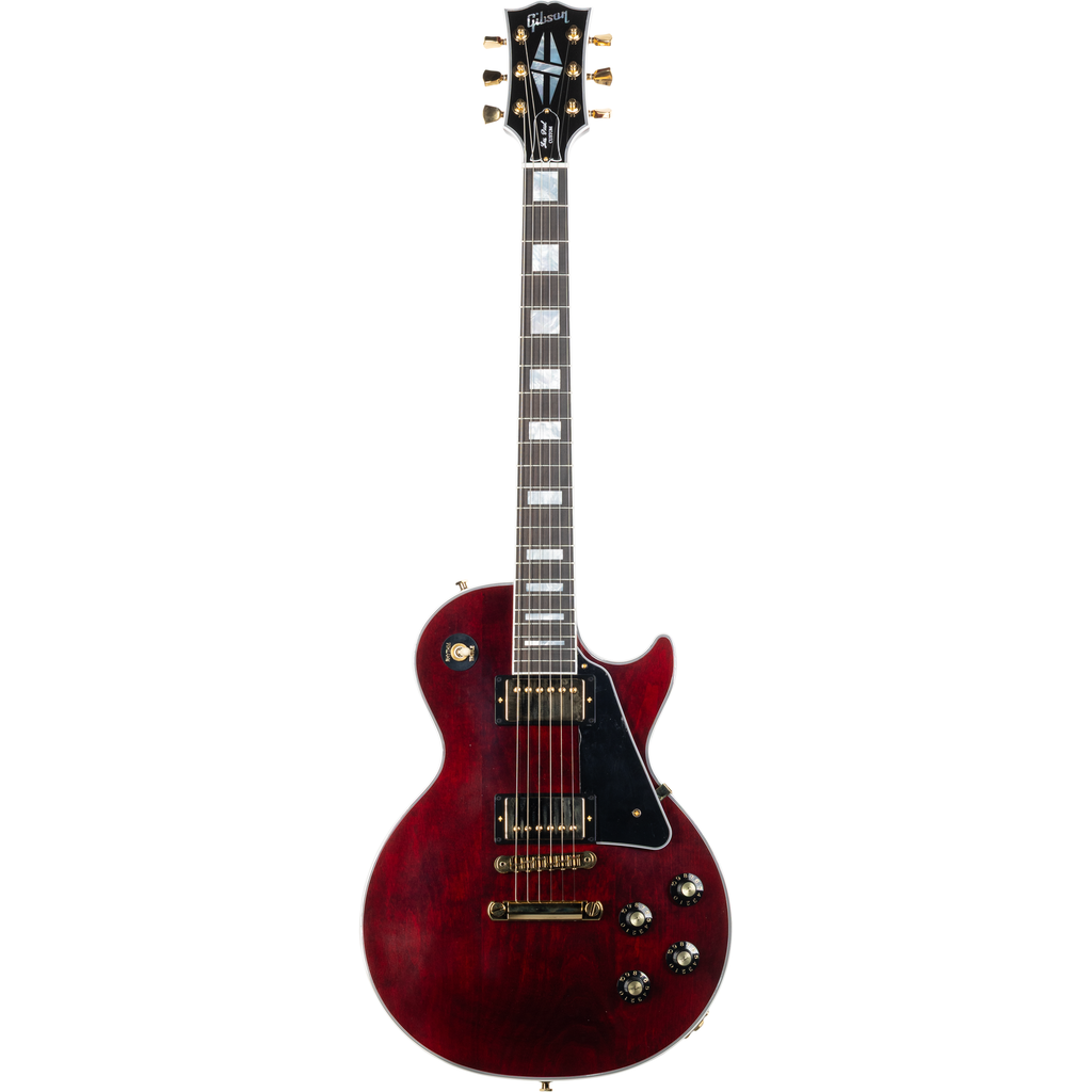 Gibson Les Paul Custom 70s Electric Guitar - Wine Red - View 12 | MusicMarket