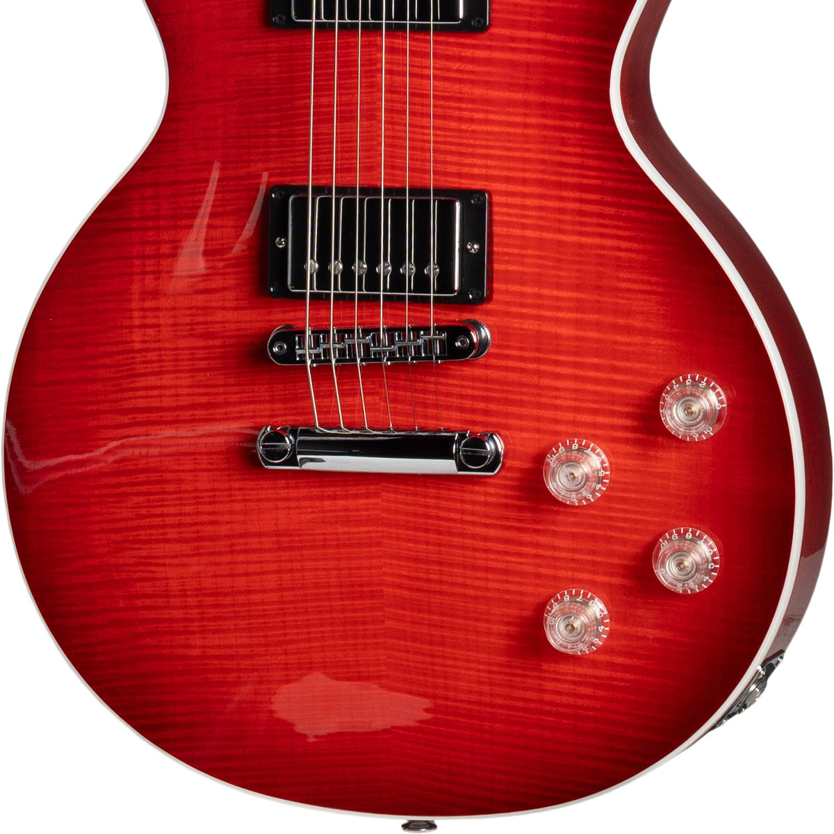 Gibson Les Paul Modern Figured Electric Guitar - Cherry Burst - View 14 | MusicMarket