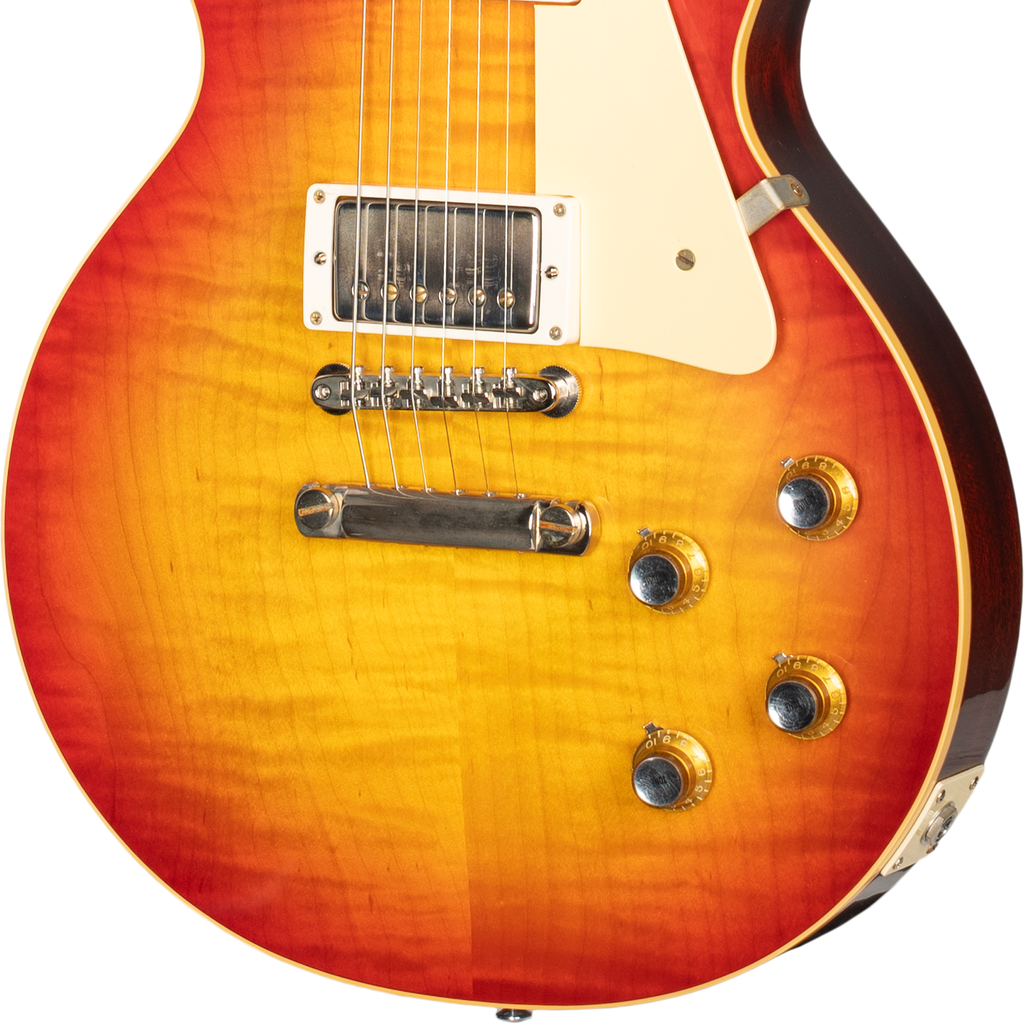Gibson 1960 Les Paul Standard Reissue VOS Electric Guitar - Washed Cherry Sunburst - View 13 | MusicMarket