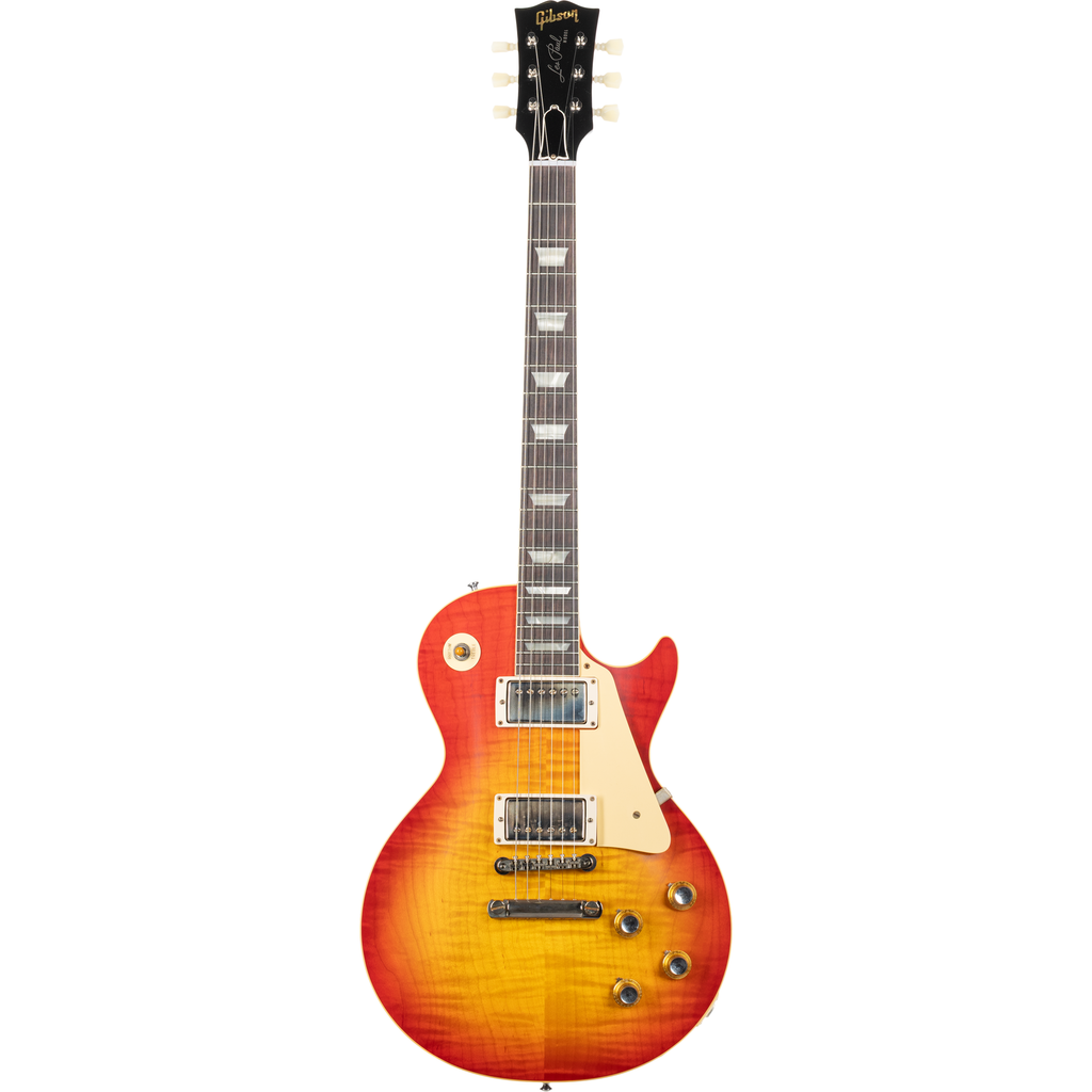 Gibson 1960 Les Paul Standard Reissue VOS Electric Guitar - Washed Cherry Sunburst - View 8 | MusicMarket