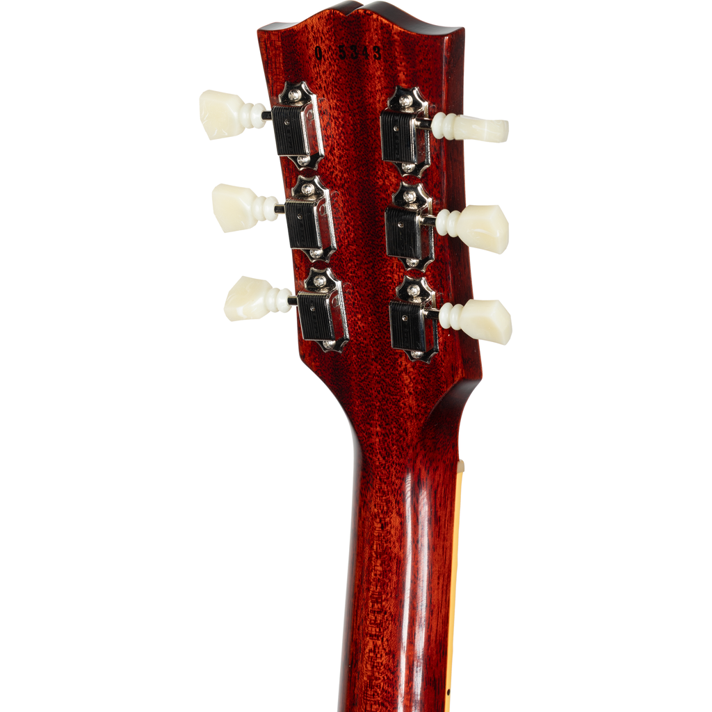 Gibson 1960 Les Paul Standard Reissue VOS Electric Guitar - Washed Cherry Sunburst - View 10 | MusicMarket