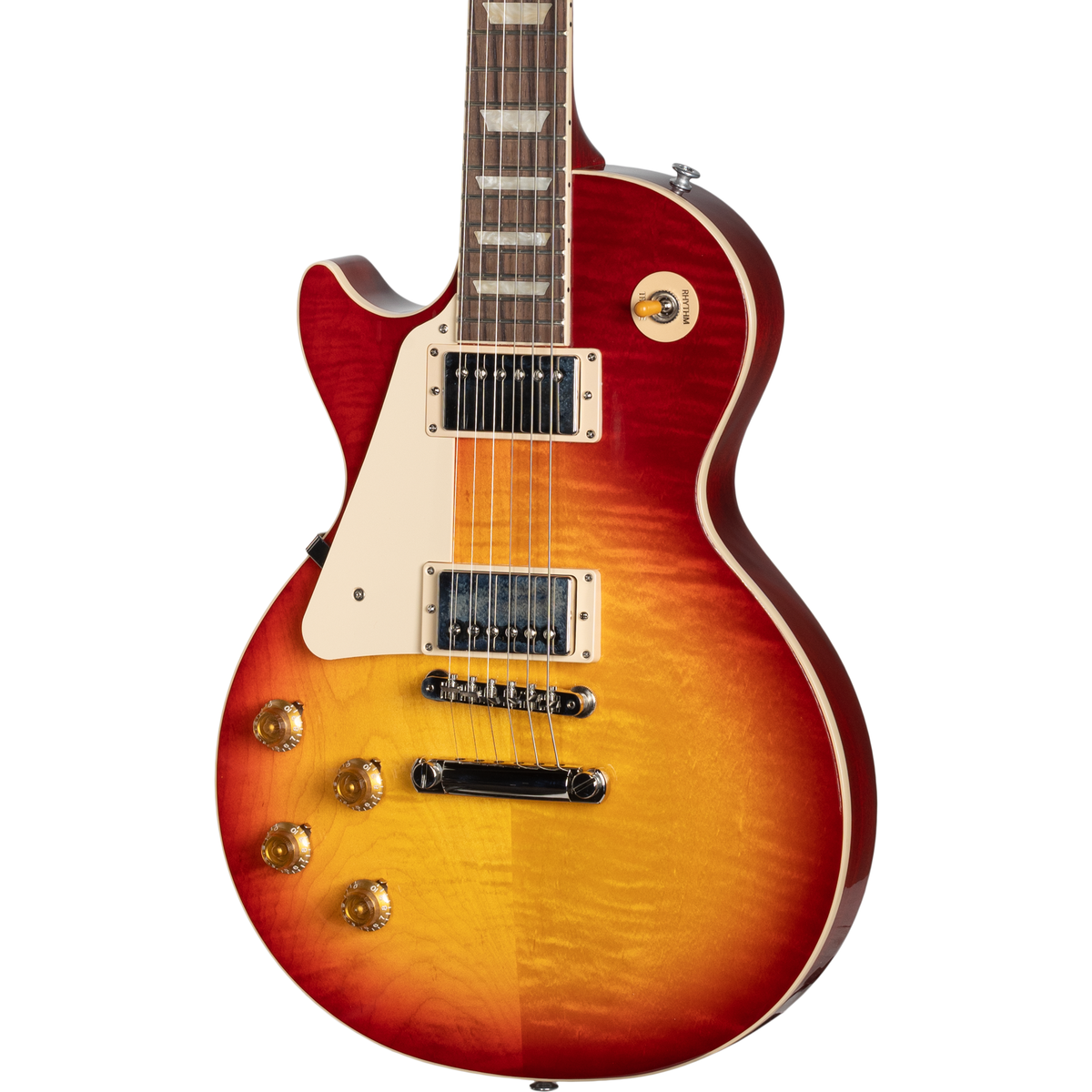 Gibson Left Handed Les Paul Standard 50’s Electric Guitar - Heritage Cherry Sunburst - View 5 | MusicMarket
