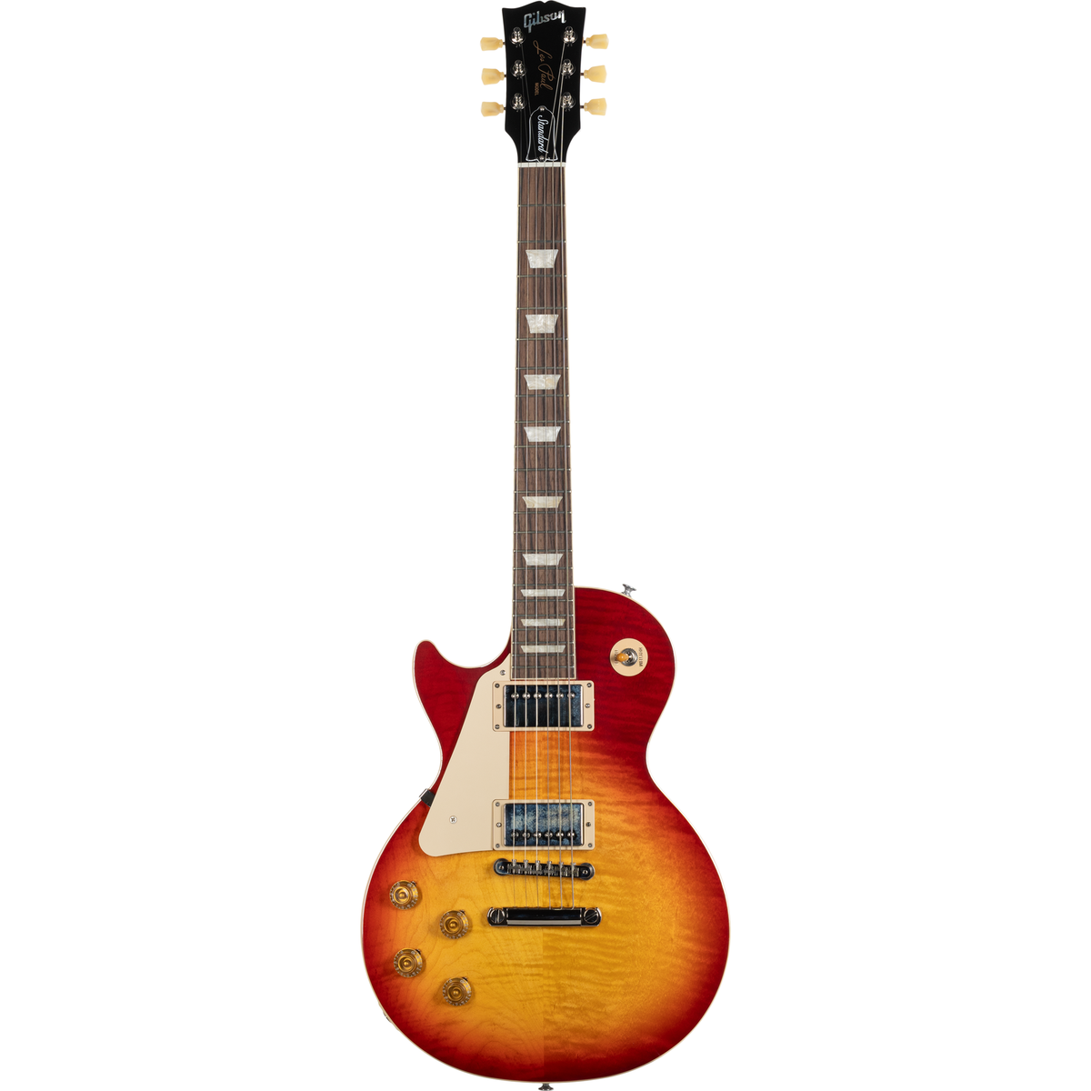 Gibson Left Handed Les Paul Standard 50’s Electric Guitar - Heritage Cherry Sunburst - View 12 | MusicMarket
