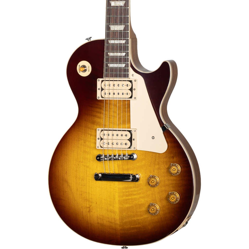 Gibson Les Paul Standard 50s Double Trouble Electric Guitar - Vintage Tobacco Burst - View 8 | MusicMarket
