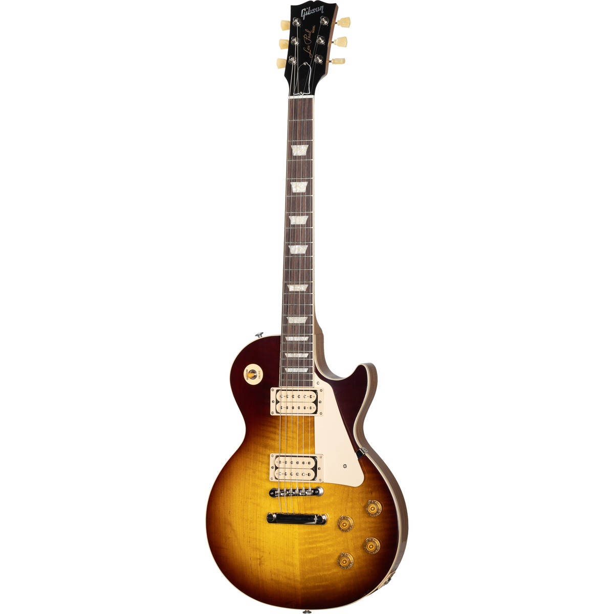 Gibson Les Paul Standard 50s Double Trouble Electric Guitar - Vintage Tobacco Burst - View 9 | MusicMarket