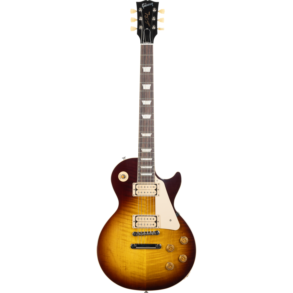 Gibson Les Paul Standard 50s Double Trouble Electric Guitar - Vintage Tobacco Burst - View 15 | MusicMarket
