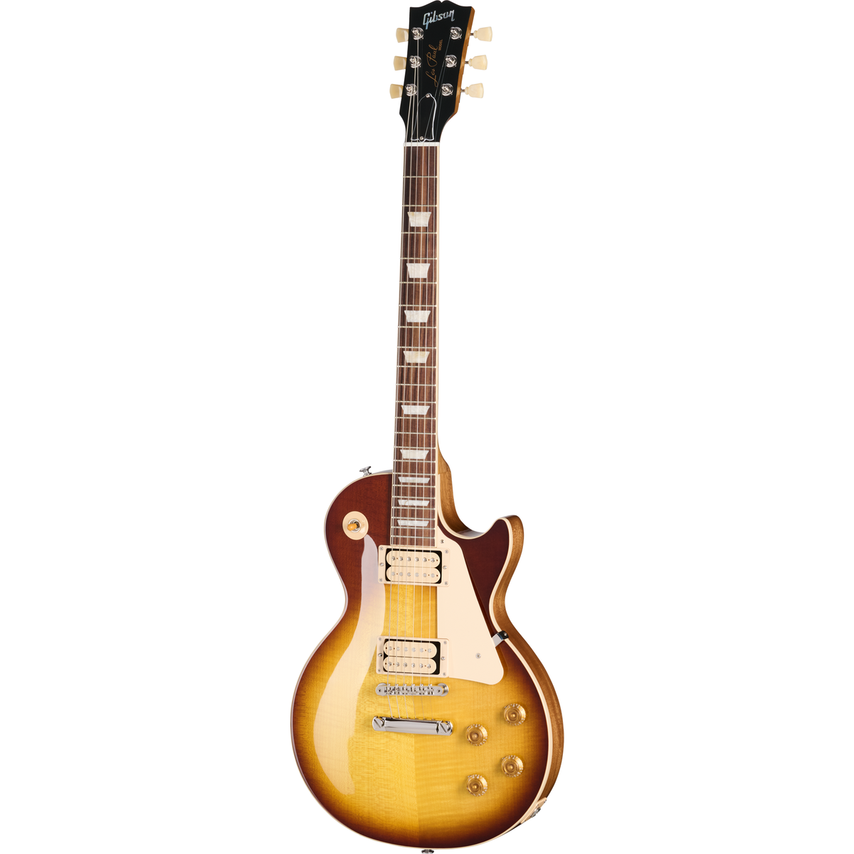 Gibson Les Paul Standard 50s Double Trouble Electric Guitar - Vintage Tobacco Burst - View 2 | MusicMarket