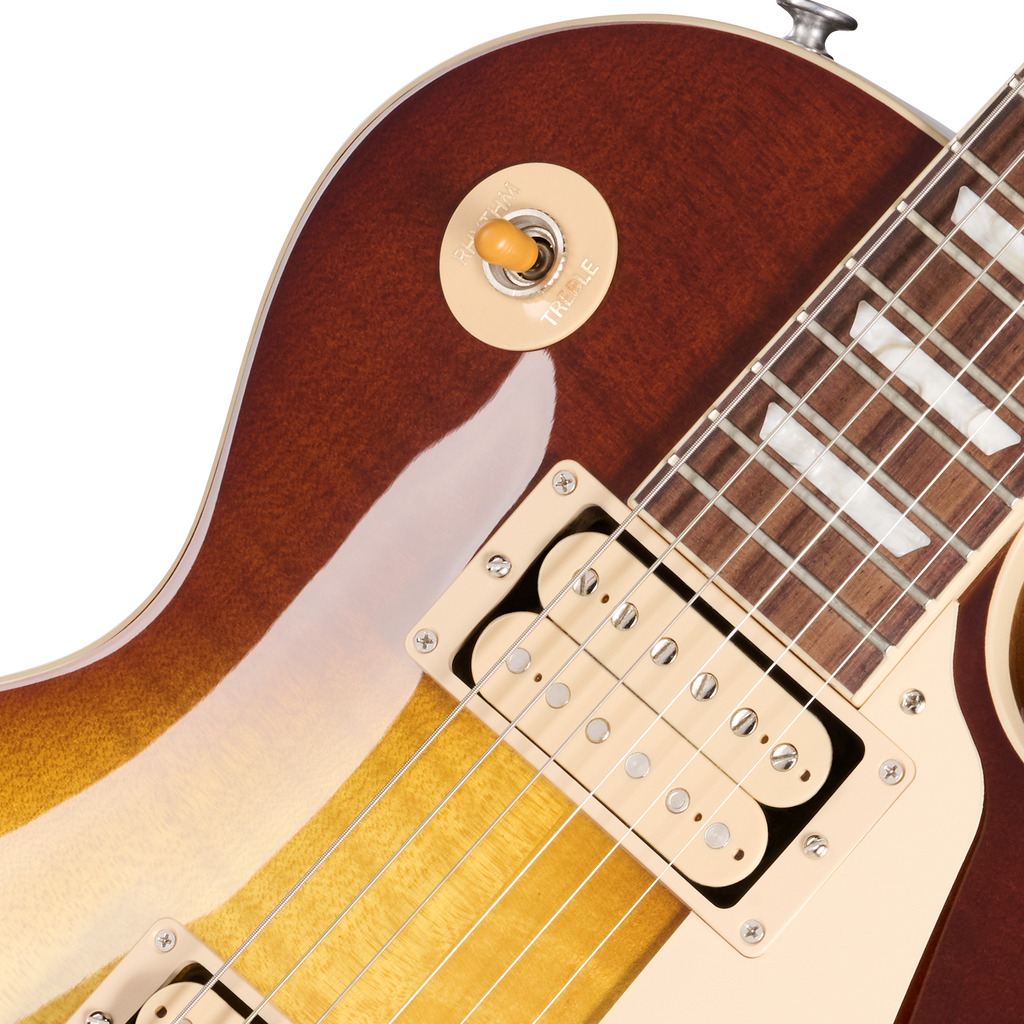 Gibson Les Paul Standard 50s Double Trouble Electric Guitar - Vintage Tobacco Burst - View 6 | MusicMarket