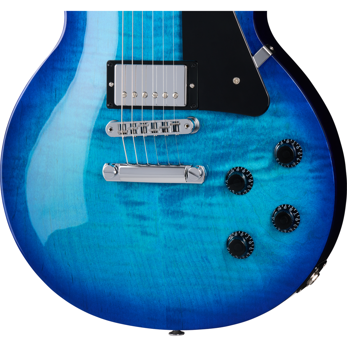 Gibson Les Paul Studio Session Electric Guitar - Cobalt Burst - View 7 | MusicMarket