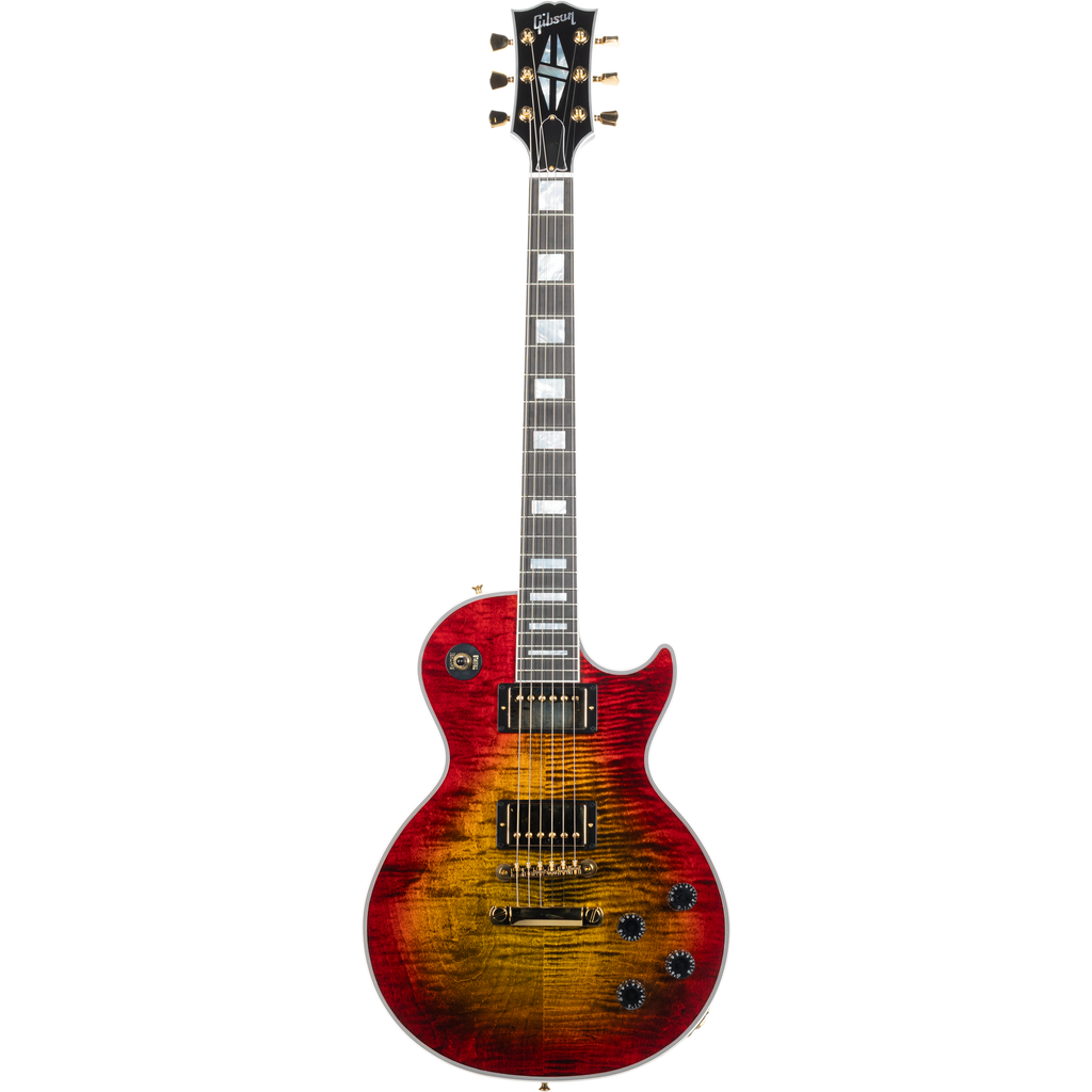 Gibson Les Paul Axcess Custom Figured Top Electric Guitar w/ Ebony Fingerboard - Bengal Burst - View 8 | MusicMarket