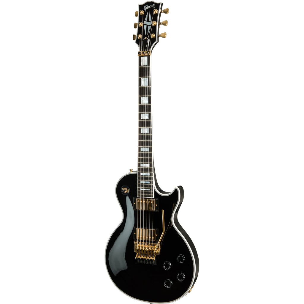 Gibson Les Paul Axcess Custom Electric Guitar - Ebony Fingerboard, Ebony - View 2 | MusicMarket