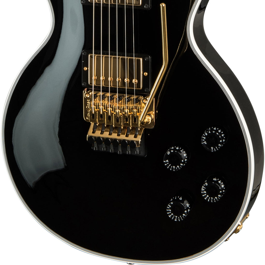 Gibson Les Paul Axcess Custom Electric Guitar - Ebony Fingerboard, Ebony - View 7 | MusicMarket