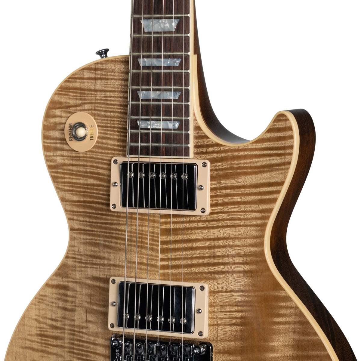 Gibson Les Paul Axcess Standard Figured Floyd Rose Gloss Electric Guitar - DC Rust - View 8 | MusicMarket