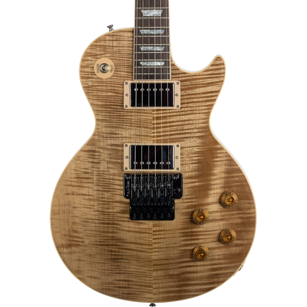 Gibson Les Paul Axcess Standard Figured Floyd Rose Gloss Electric Guitar - DC Rust - View 13 | MusicMarket