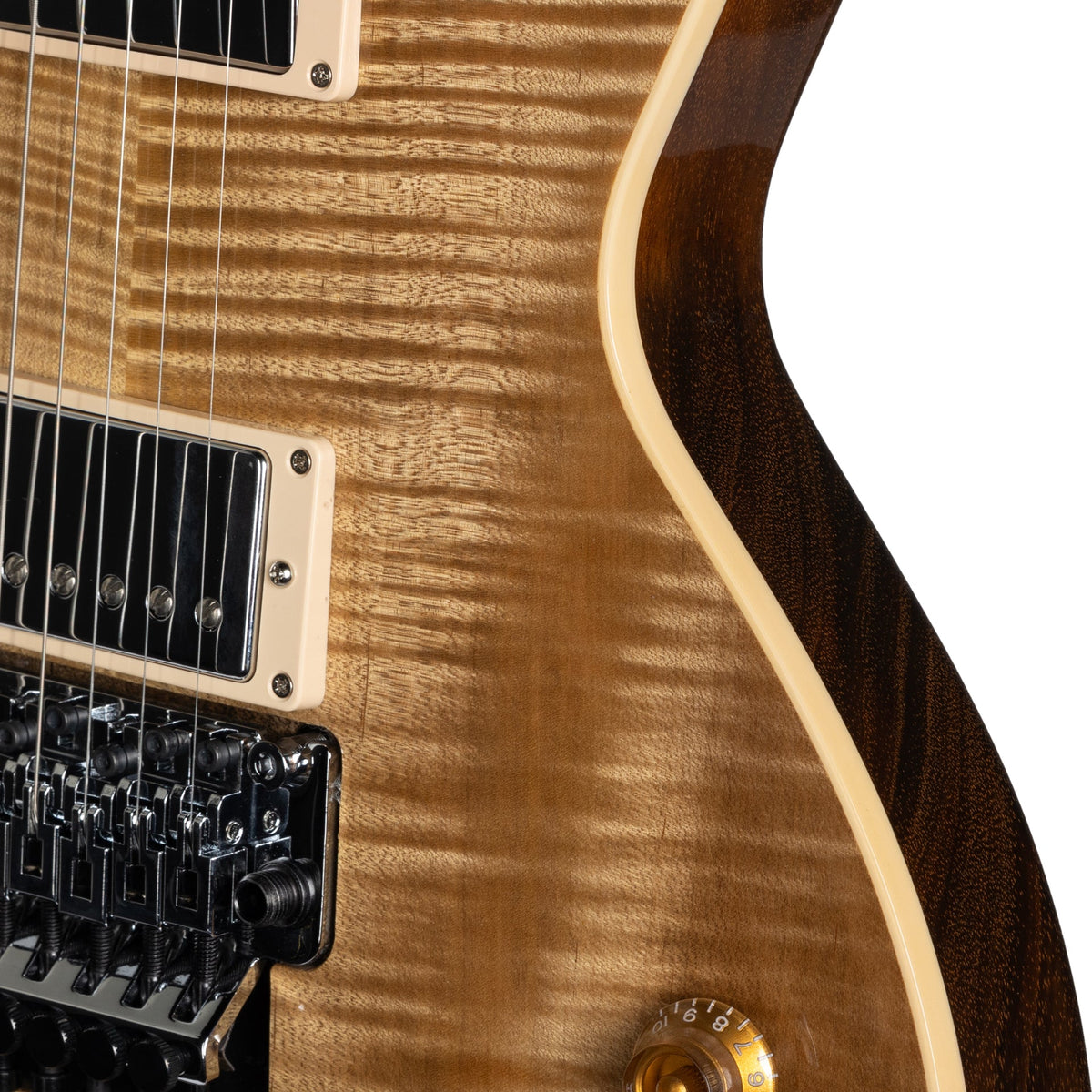 Gibson Les Paul Axcess Standard Figured Floyd Rose Gloss Electric Guitar - DC Rust - View 9 | MusicMarket