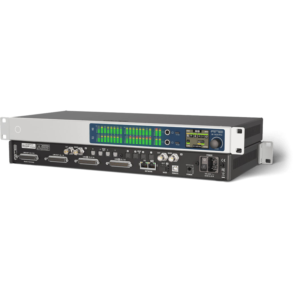 RME M1620 PRO-D 16 Input / 20 Output High-End DANTE / MADI / ADAT to Analog Converter - View 2 | MusicMarket