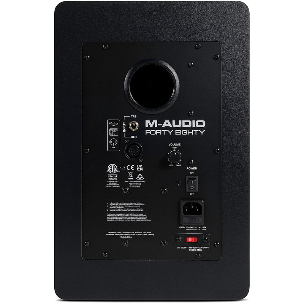 M Audio Forty Eighty 8” Powered Studio Monitor with Built in DSP - View 6 | MusicMarket