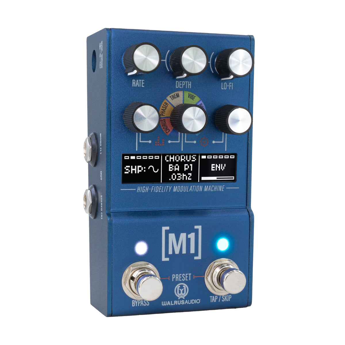 Walrus Audio Mako Series MKII - M1 High-Fidelity Modulation Machine - View 3 | MusicMarket