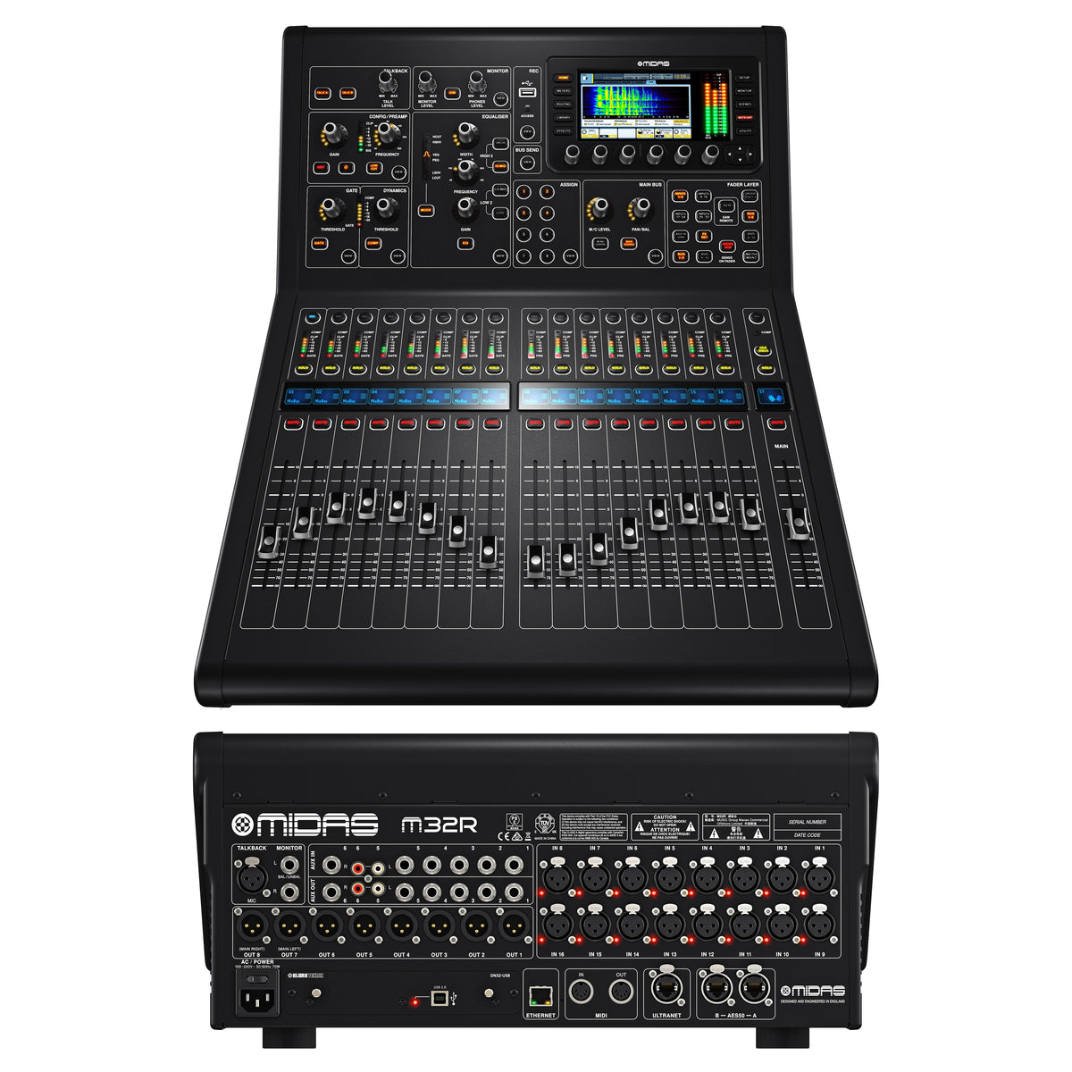 Midas M32R Live 40-ch Digital Mixing Console - MusicMarket