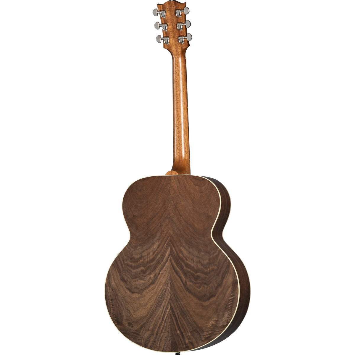 Gibson SJ-200 Studio Walnut Acoustic Electric Guitar - Satin Natural - View 2 | MusicMarket