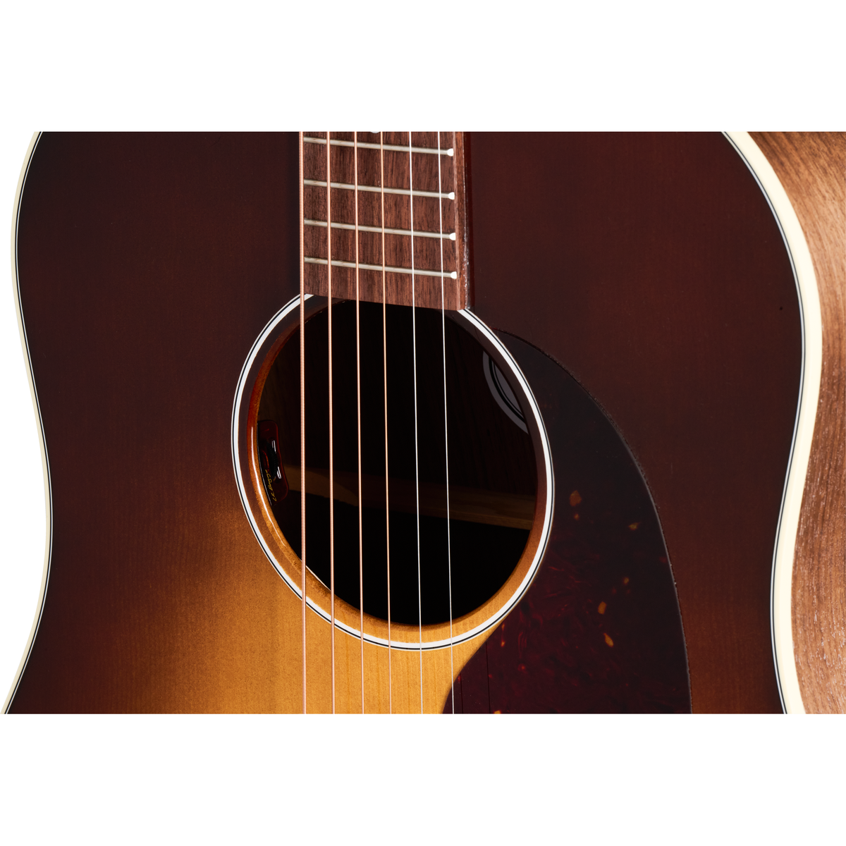 Gibson J-45 Studio Walnut Acoustic Electric Guitar - Walnut Burst - View 6 | MusicMarket