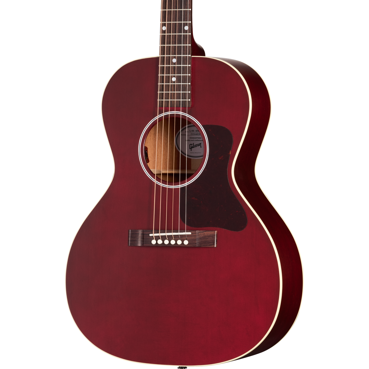 Gibson L-00 Special Acoustic Electric Guitar - Satin Wine Red - MusicMarket