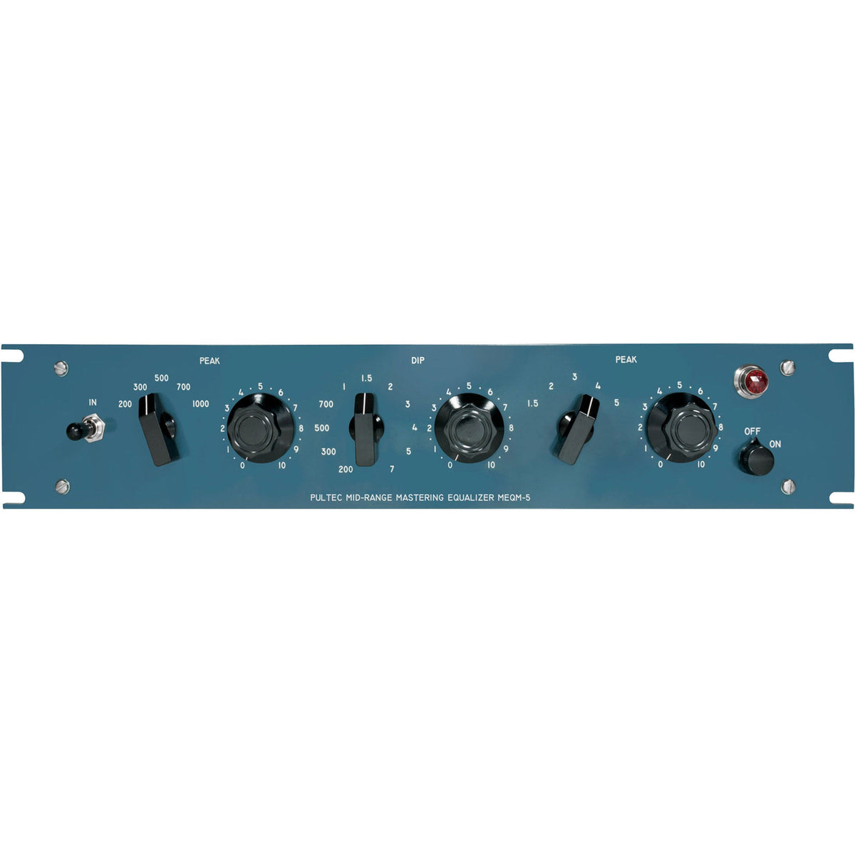 Pultec MEQ-5-SS Solid State Midrange Equalizer with API Gain Stage - MusicMarket
