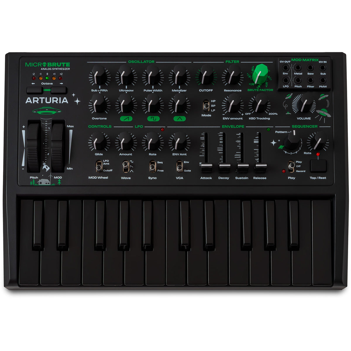 Arturia Microbrute UFO Limited-Edition Analog Monosynth - MusicMarket